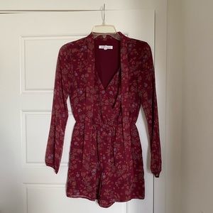 BCBGeneration Floral Romper